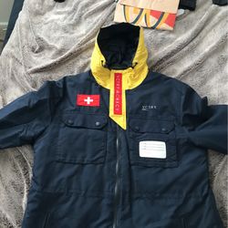 Sz L 10 Deep Rain Coat