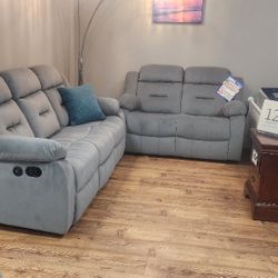 Reclining Sofa And Love Seat