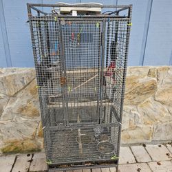 Bird Cage. Parrot Or CickarienAlmost New. Good Condition 