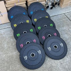 Brand New Bumper Plate Sets 