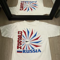 Vintage / Y2K 1990s Russian Reebok Signed Shirt 