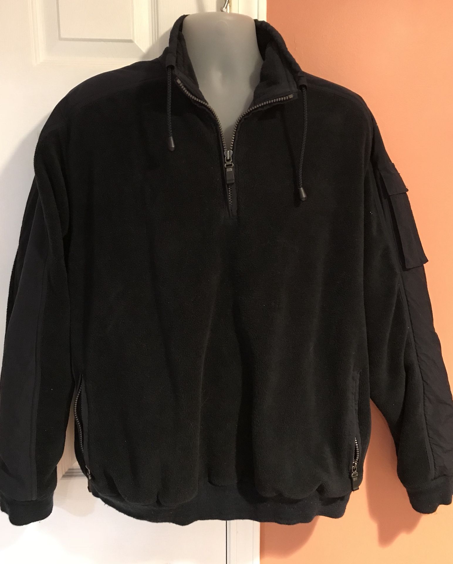 Men’s Field Gear Fleece Lined Jacket, Size L