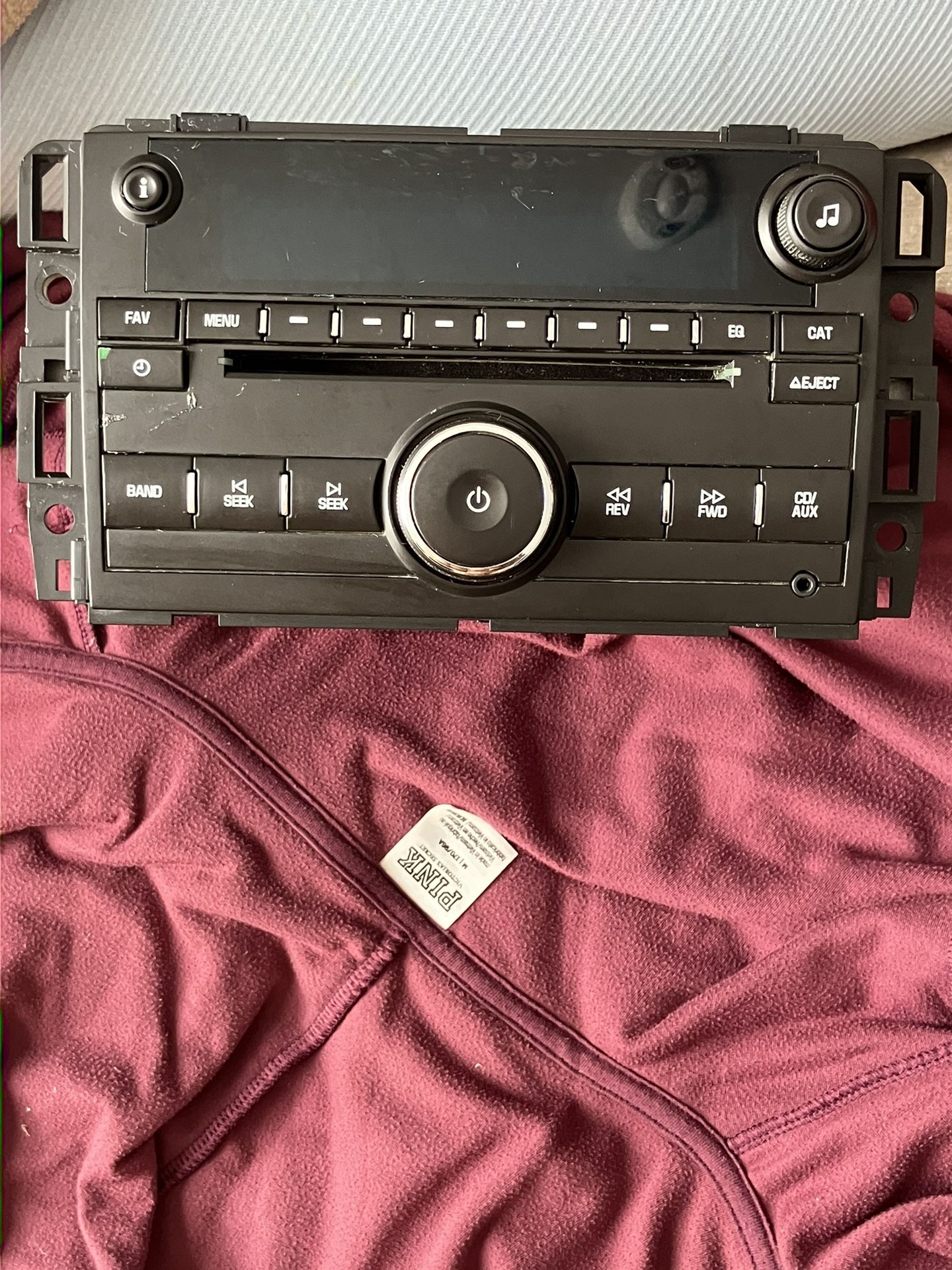 CD Car Stereo System