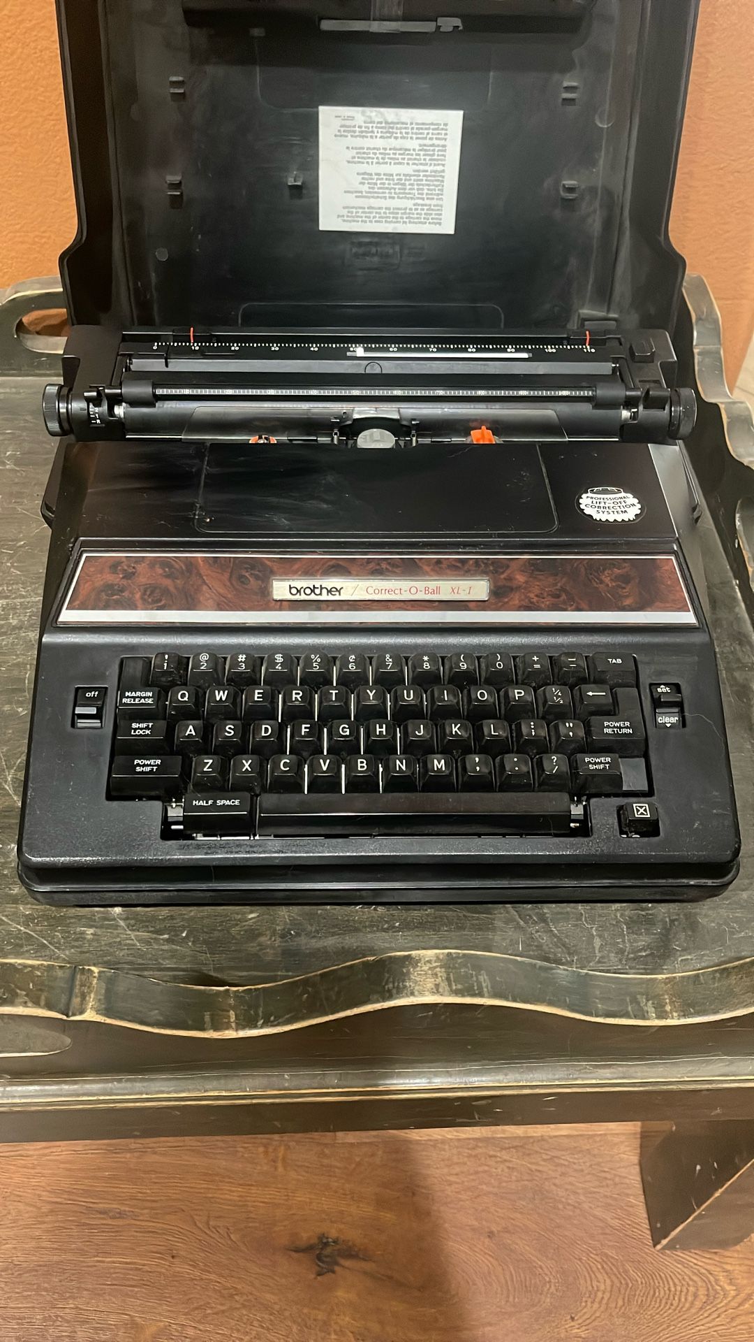 Brothers Correct O Ball Typewriter