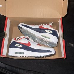 Air Max 90 Blue Red And White
