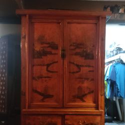 Antique Chinese Armoire 18th Century