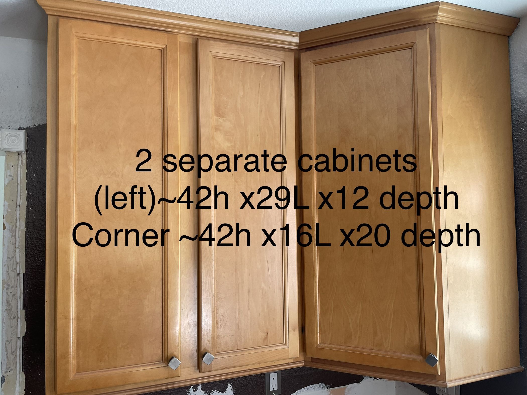 Aristokraft Cabinets -oak