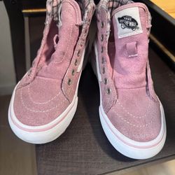 1.5youth Girl High Top Vans 