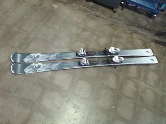 Used Nordica Wild Belle 74 168cm Downhill Skis w/ Marker Bindings