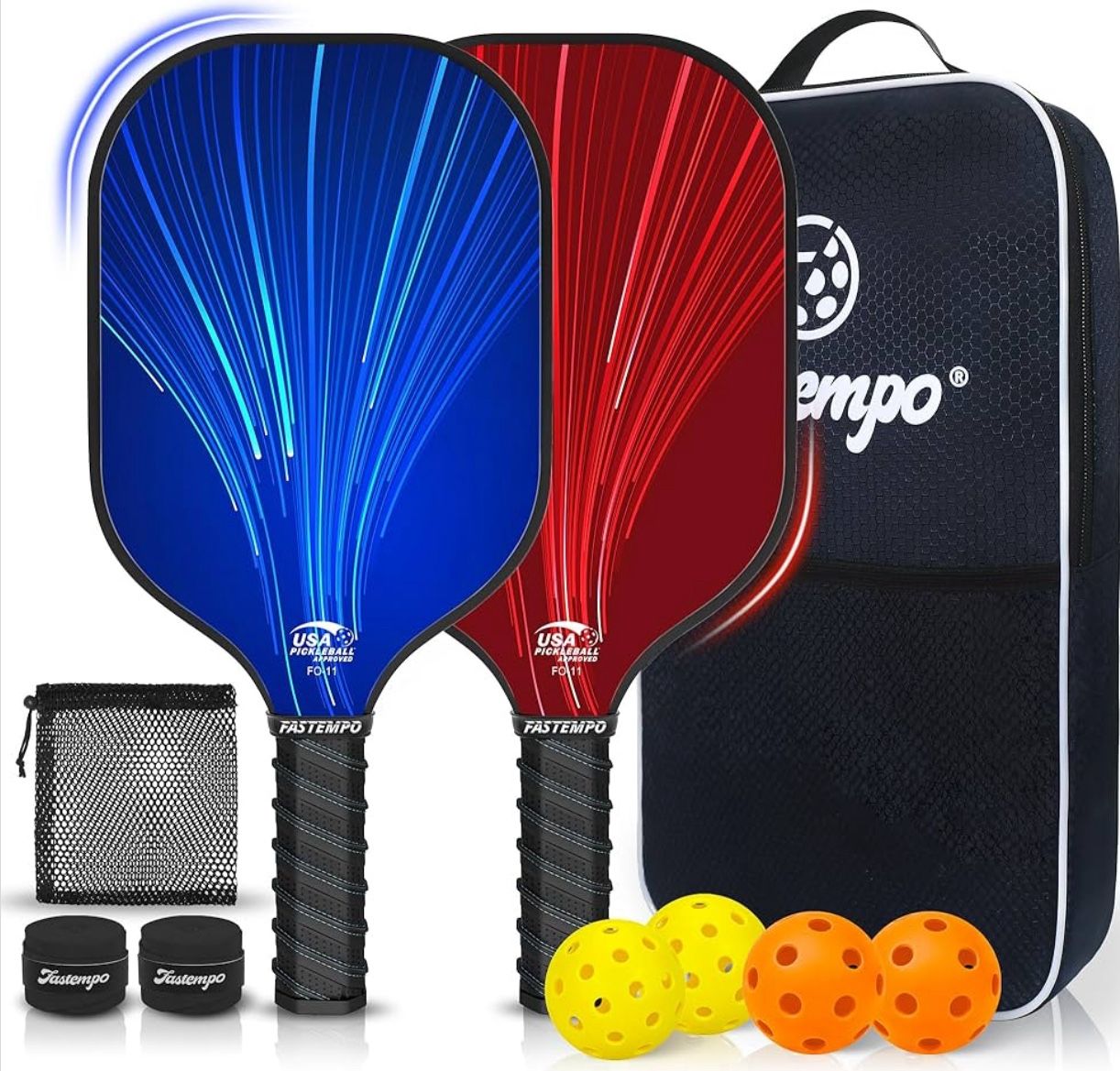 Fastempo Pickleball Paddles Set