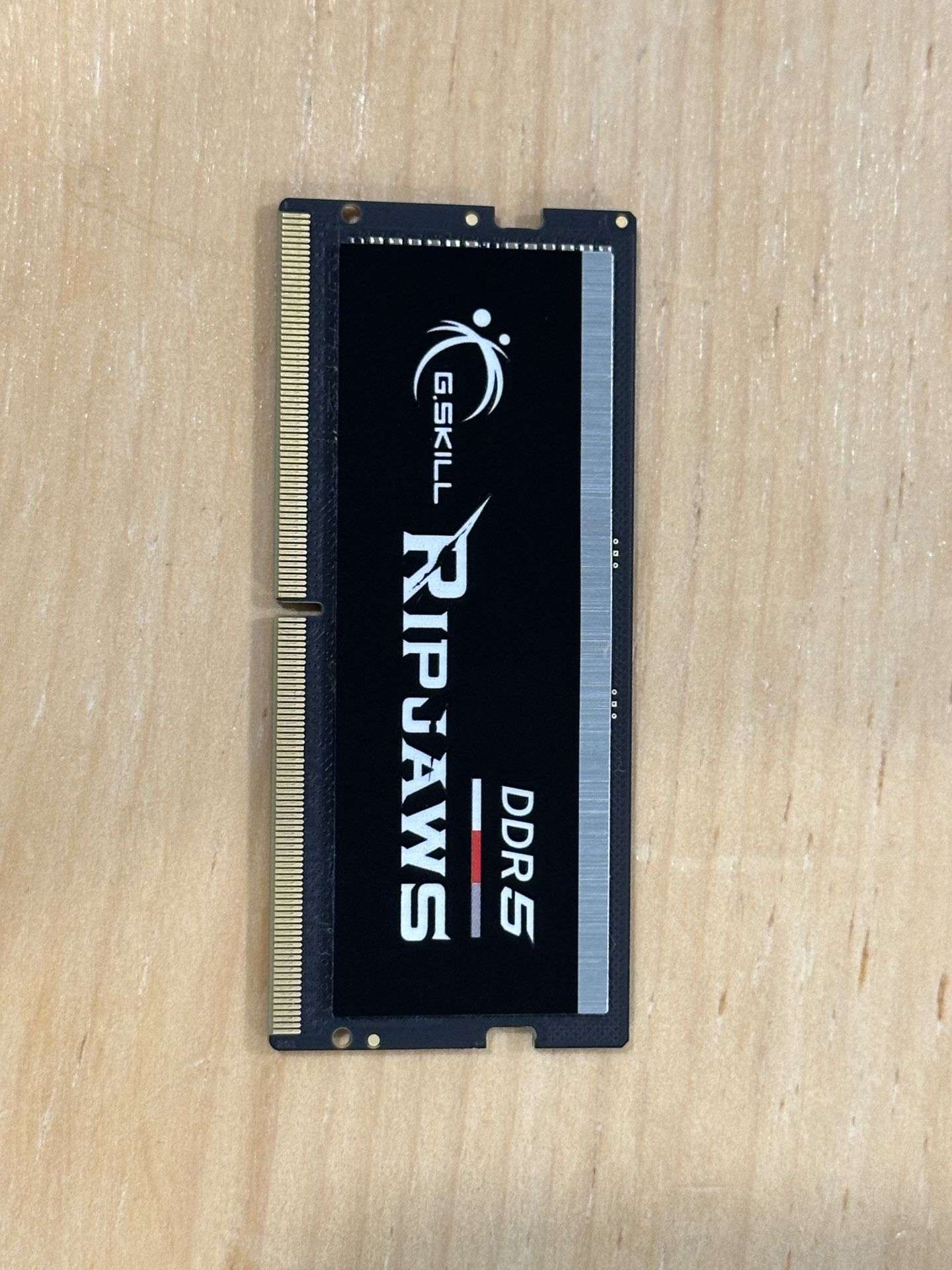 G.SKILL Ripjaws DDR5 SO-DIMM Series DDR5 RAM 32GB (1x32GB) 4800MT/s