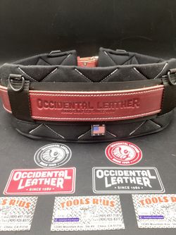OCCIDENTAL LEATHER PROFORMANCE BELT BLACK**(FINANCIAMOS/WE FINANCE)**