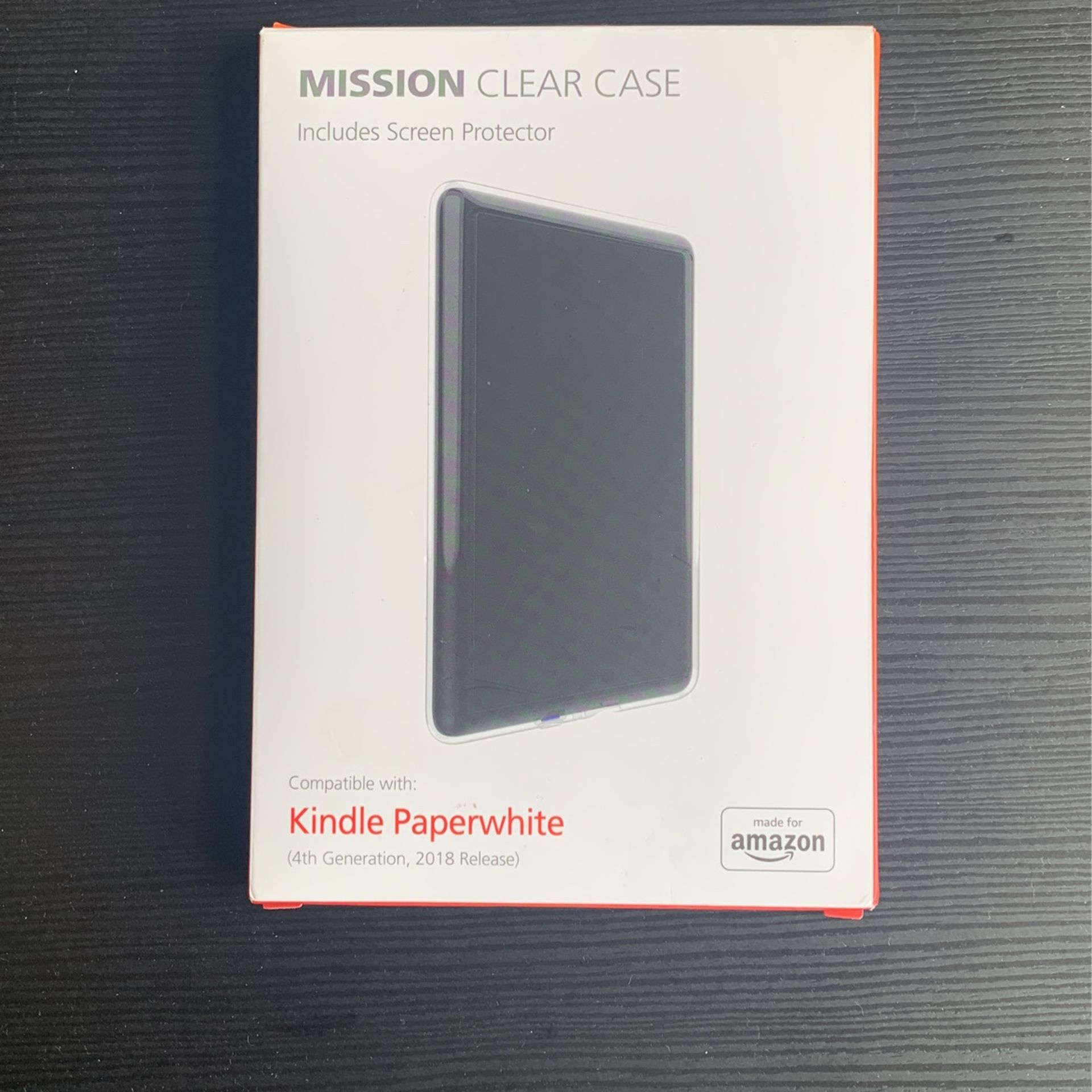 Kindle Mission Clear Case