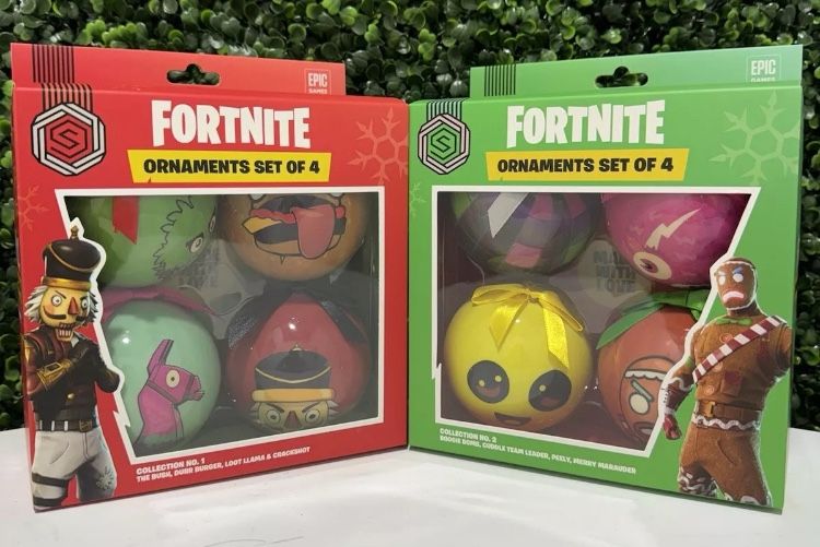 Fortnite Ornaments Collections 1&2 Epic Games