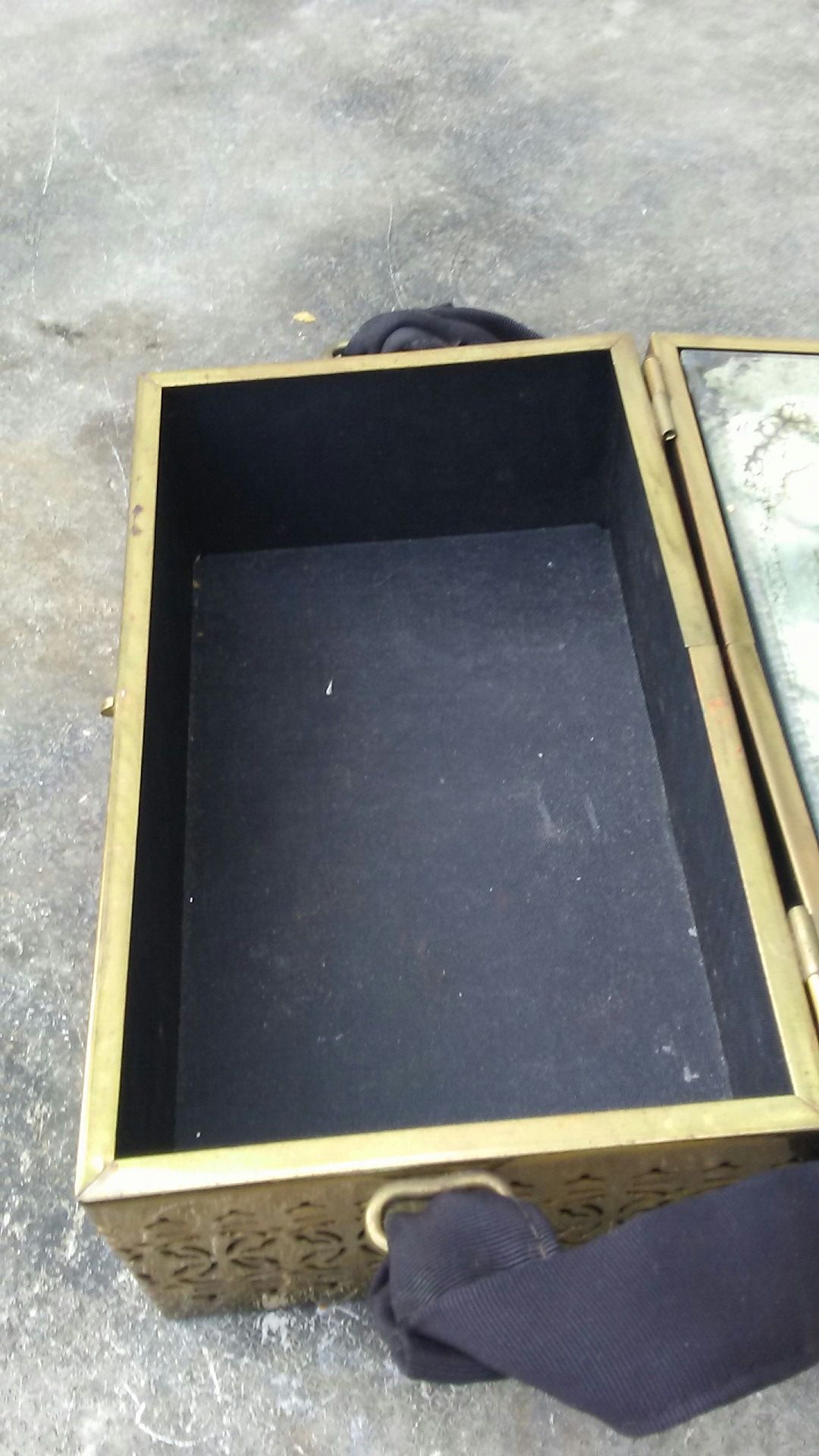 70s brass jewelry box Collectibles & Art