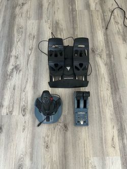 Thrustmaster TCA Officer Pack Airbus Edition w/ T.Flight Rudder Pedals