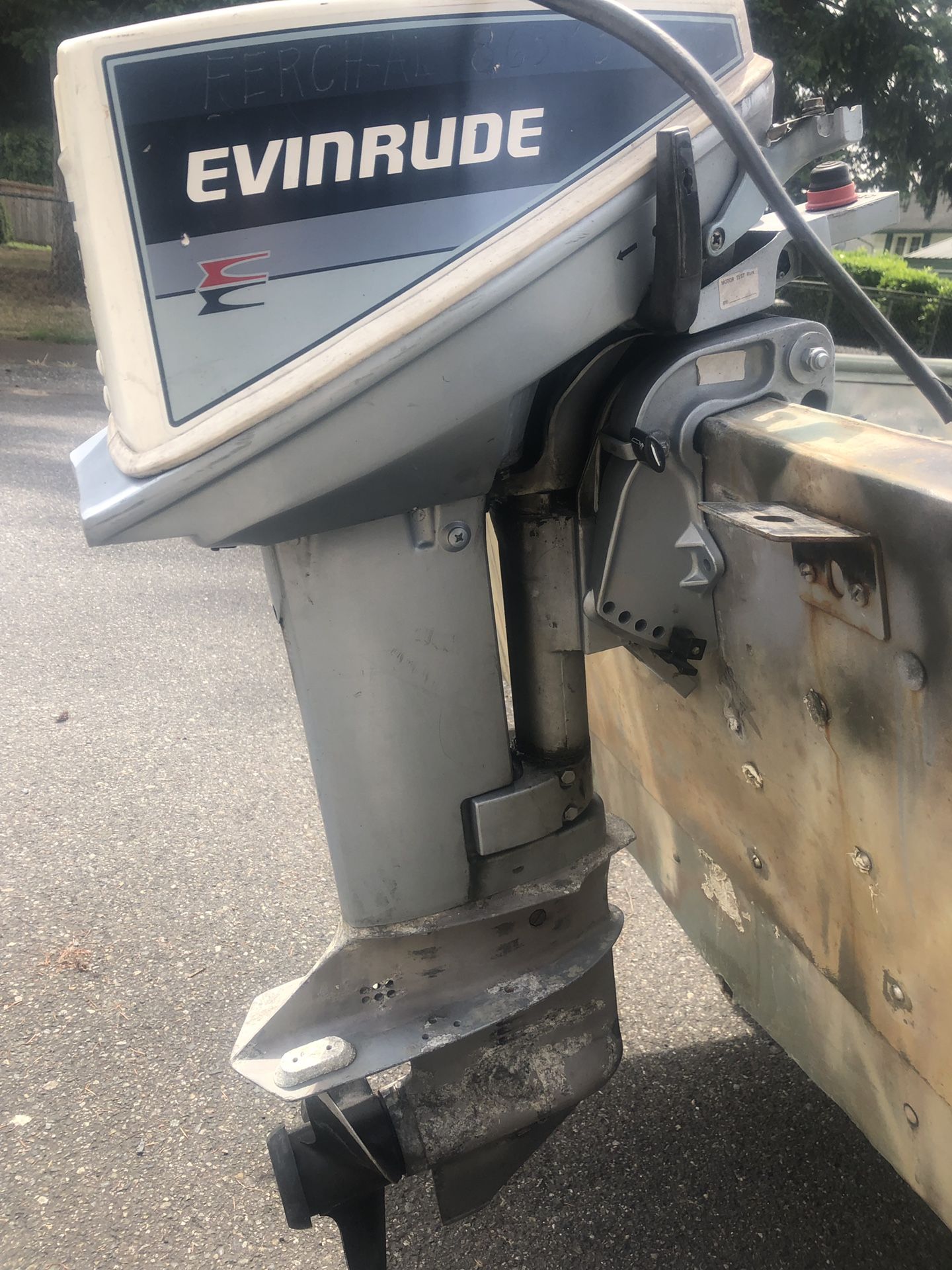 1985 15 hp Evinrude