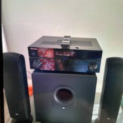 Bower & Wilkins Home Theater System With Jbl Sub 150