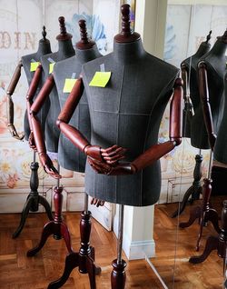Designer Studio Liquidation - 3 Luxury Atelier Mannequins with Articulated Arms