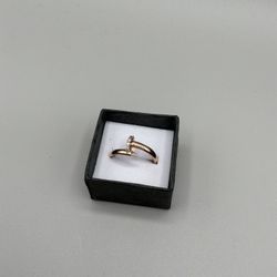 14k Genuine Diamond Ring 