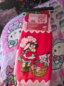 Strawberry 🍓 Shortcake toddler blanket