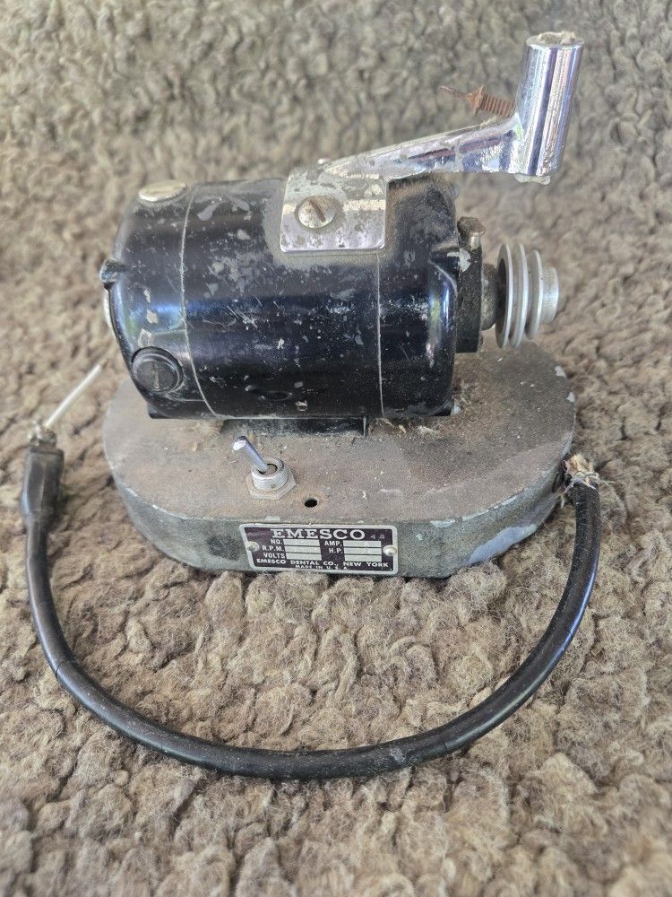 Antique Dentist Drill Motor