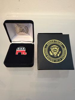 Donald Trump Republican GOP lapel pin