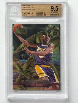 1996-97 Fleer Metal Cyber-Metal Kobe Bryant #5 BGS 9.5