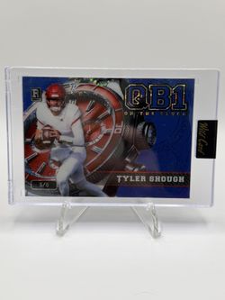 Tyler Shough Wild Card QB1 On The Clock Rookie /8