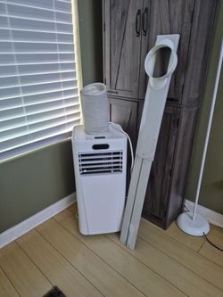Portable Air Conditioner with Exhaust Hose and Window Kit