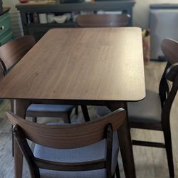Dining Table With 4 Chairs