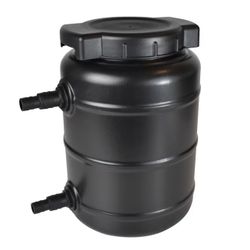 smartpond 13.5-in x 9.5-in x 9.5-in Black Plastic Pond Pressurized filter