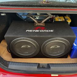 12inch Subwoofer With Box 