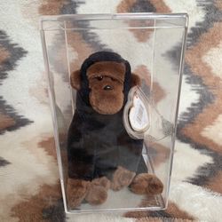 RARE 1996 Ty Beanie Baby “CONGO” the Gorilla With Multiple Errors