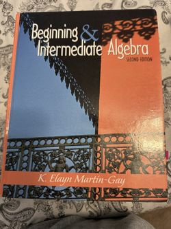 Beginning & Intermediate Algebra second edition