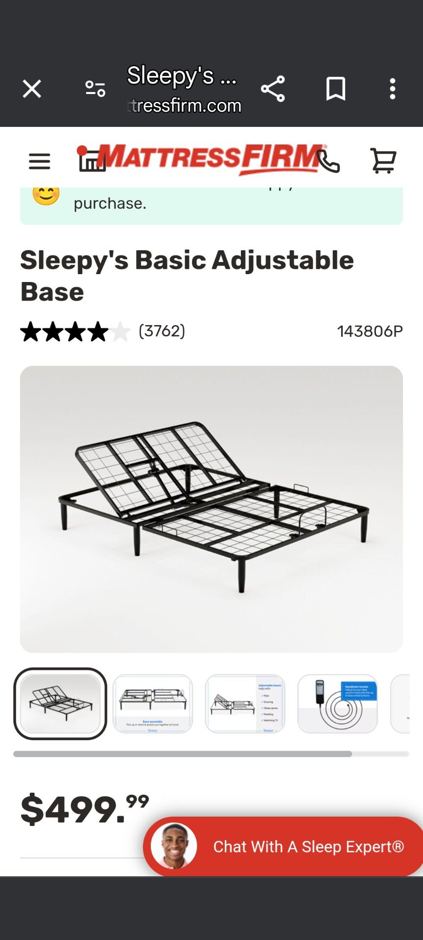 Free New -Adjustable King Bed Frame