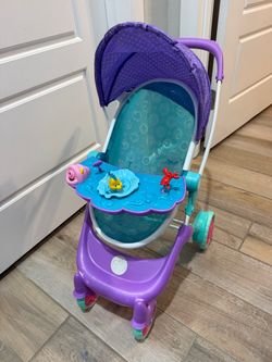 Disney Little Mermaid Doll Stroller Toy
