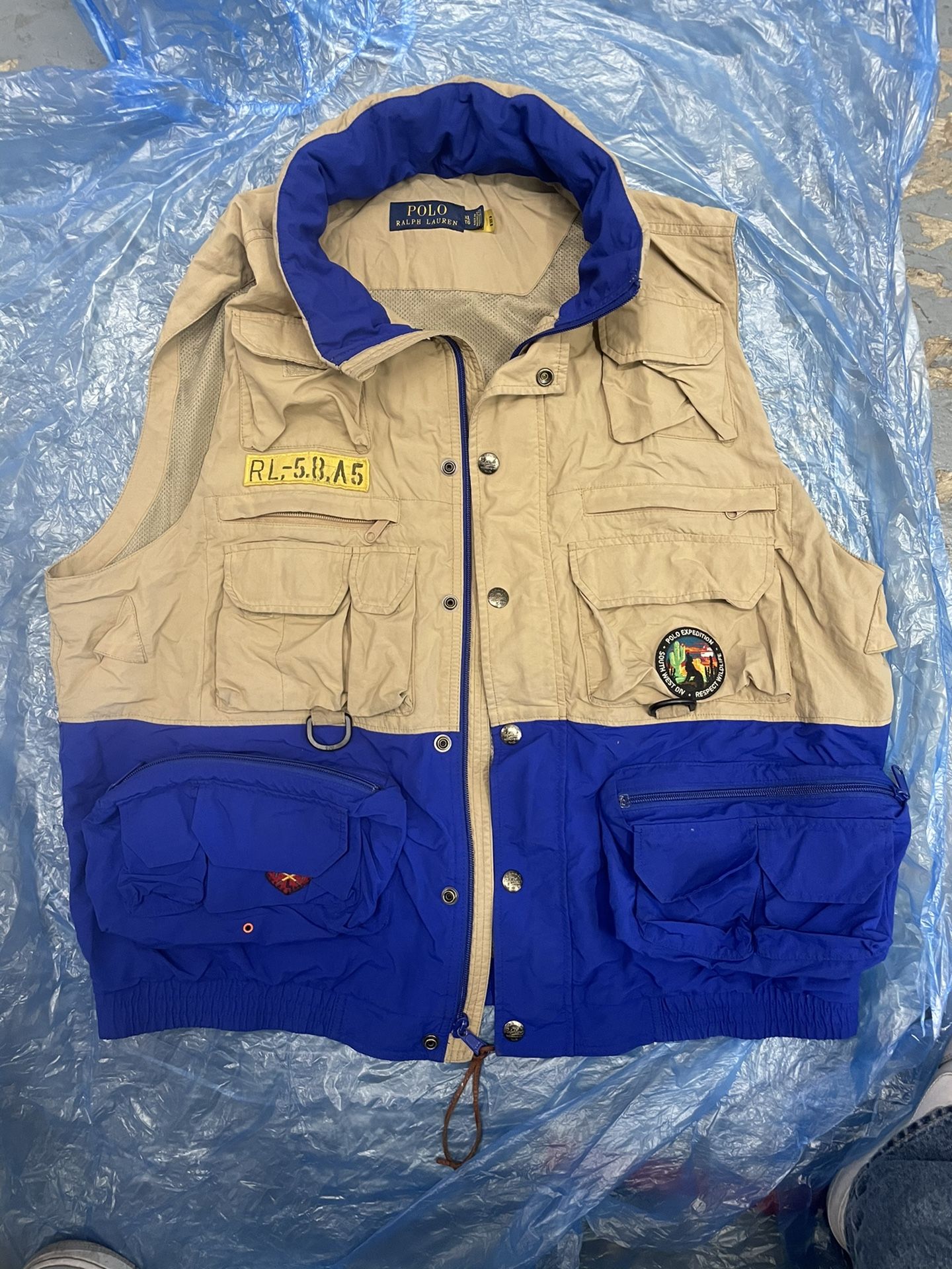 Ralph Lauren Fishing Vest Authenticated