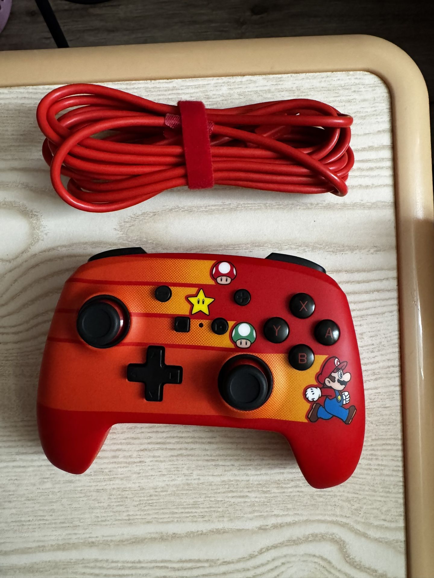 Wired Mario Controller For Nintendo Switch