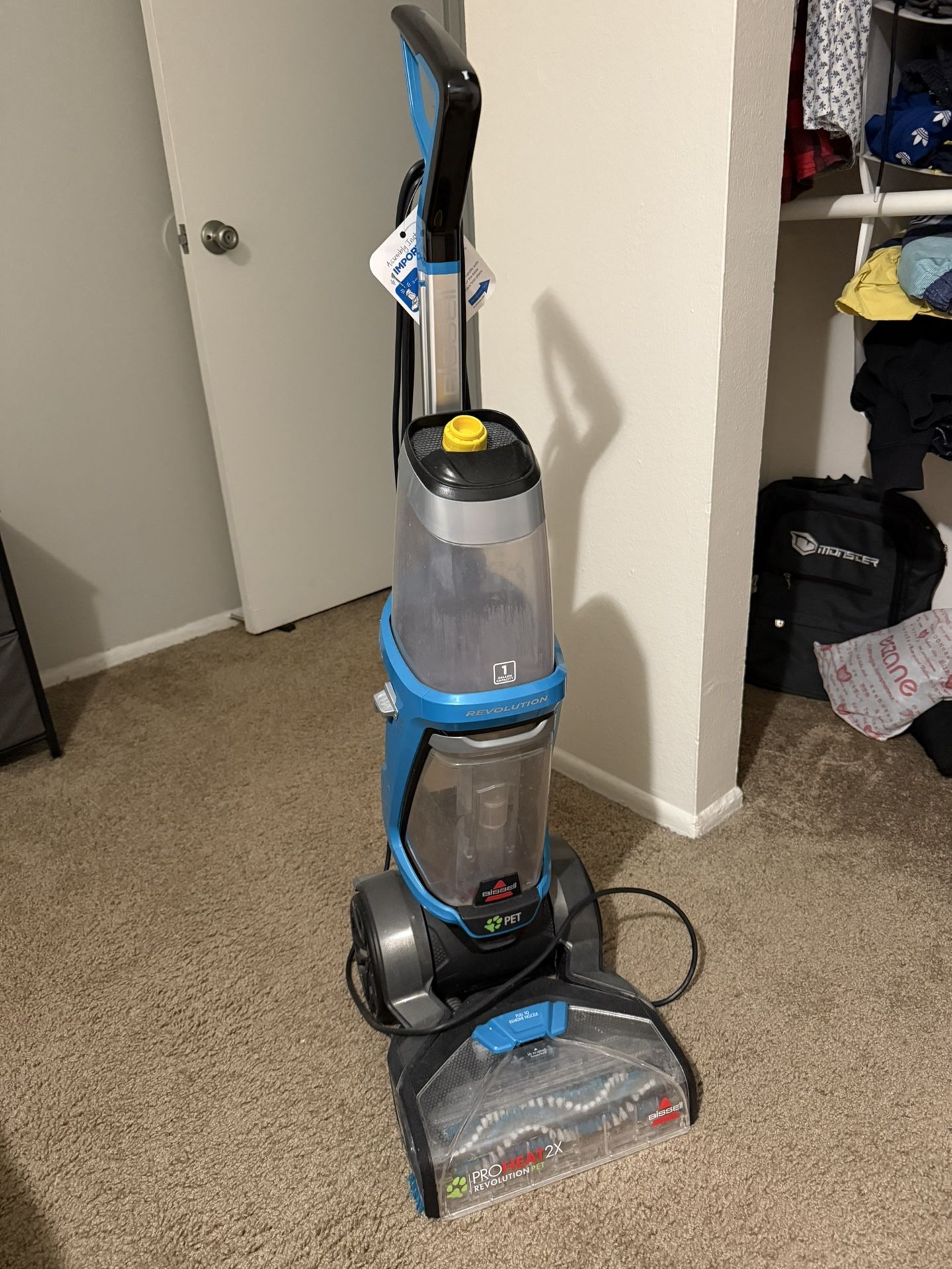 BISSELL ProHeat 2X Revolution Pet Pro Plus, Upright Deep Cleaner Carpet Cleaner