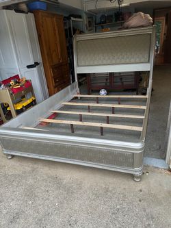Queen bed frame