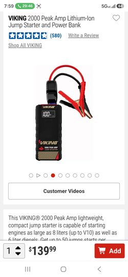 Battery jump starter
