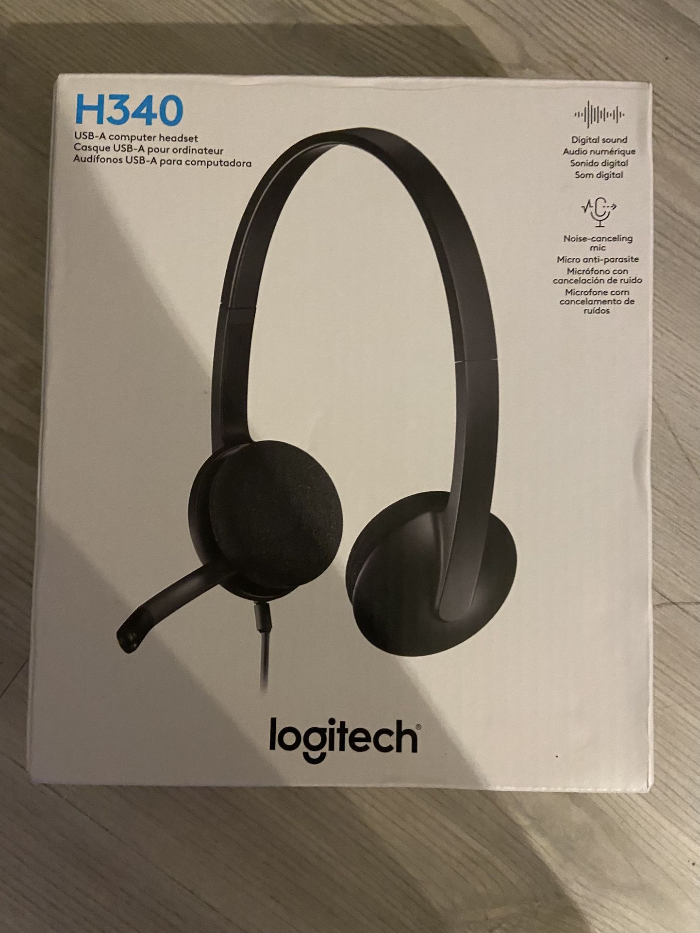 Logitech H340 USB Computer Headset