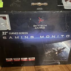 32-inch Curved Gaming Monitor up to 165Hz, QHD 2K(2560 x 1440), 2ms Response ...
