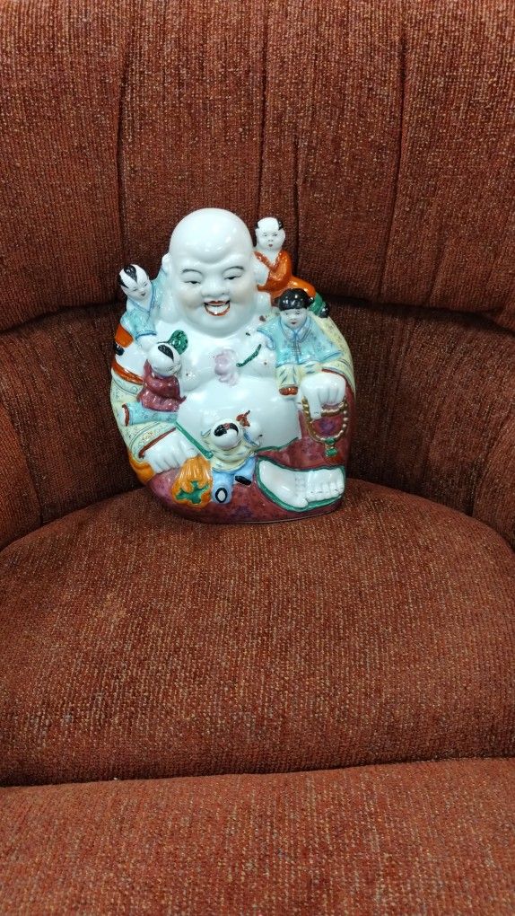 Buddha With Kids Statue