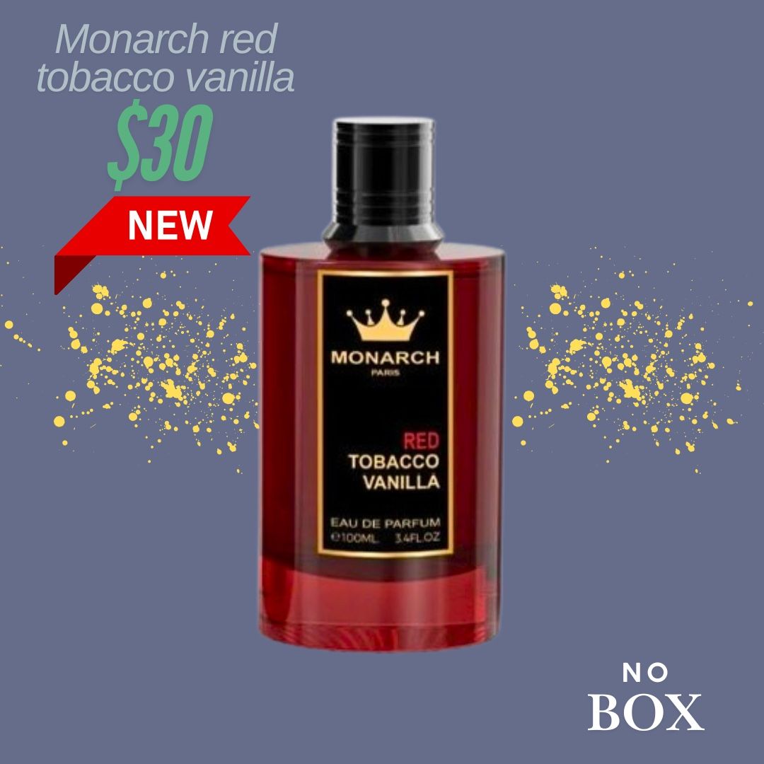 Monarch red tobacco vanilla - Brand new -