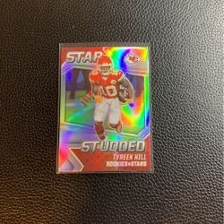 Tyreek Hill Started Studed Silver Prizm
