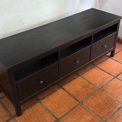 Black TV Stand