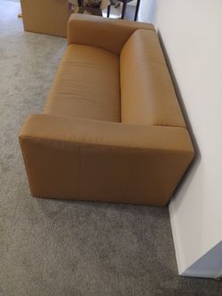 Leather sofa