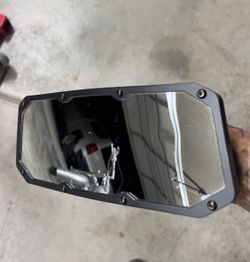 UTV rear view mirror